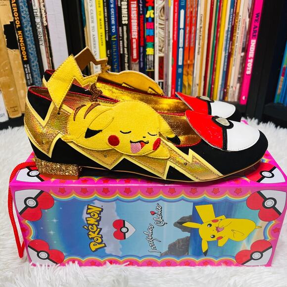 Irregular Choice Pikachu Dreams Ballet Flats Size 9 - Picture 4 of 12